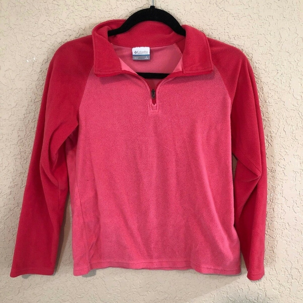 Kids Columbia Pull Over Pink Size Large